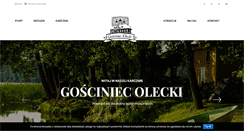Desktop Screenshot of gosciniecolecki.pl